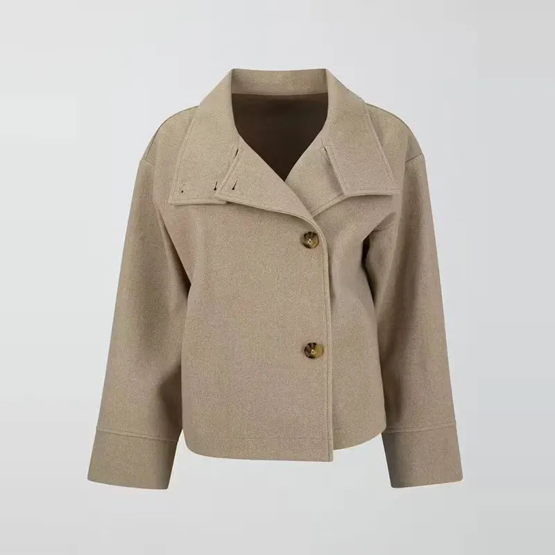 Cappotto Donna Doppiopetto Stile Classico