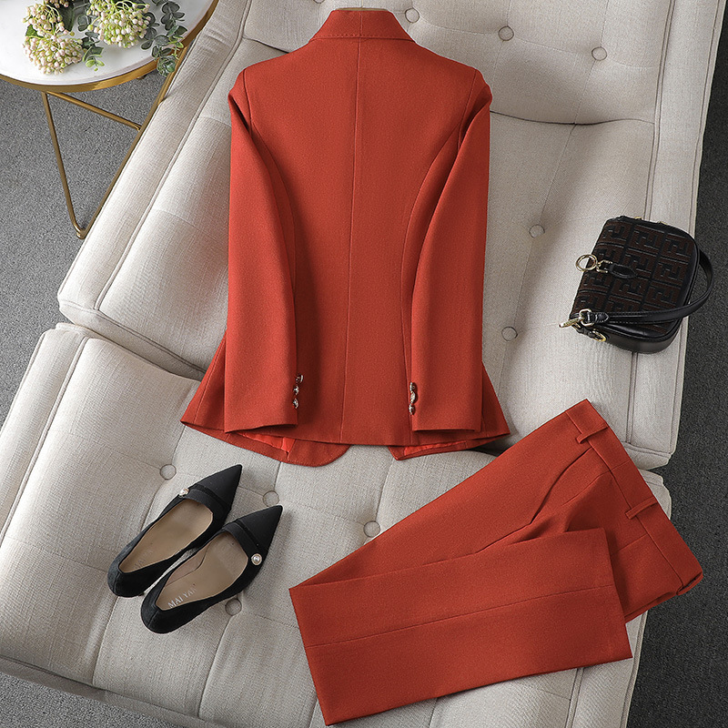 Completo Donna Blazer Sfiancato e Pantaloni Coordinati