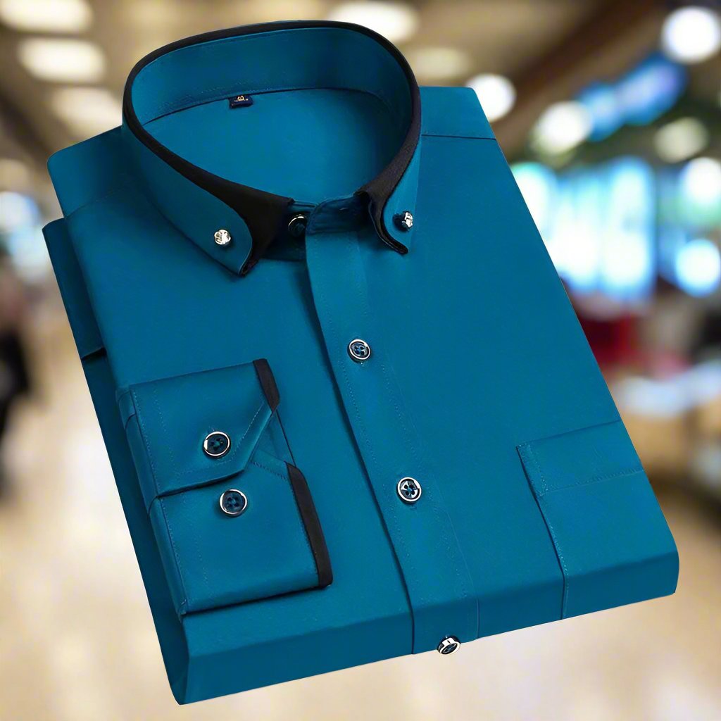 Camicia Uomo Classica Manica Lunga