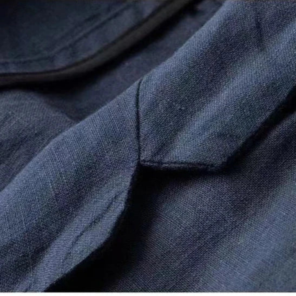 Completo Lino Uomo Stile Elegante