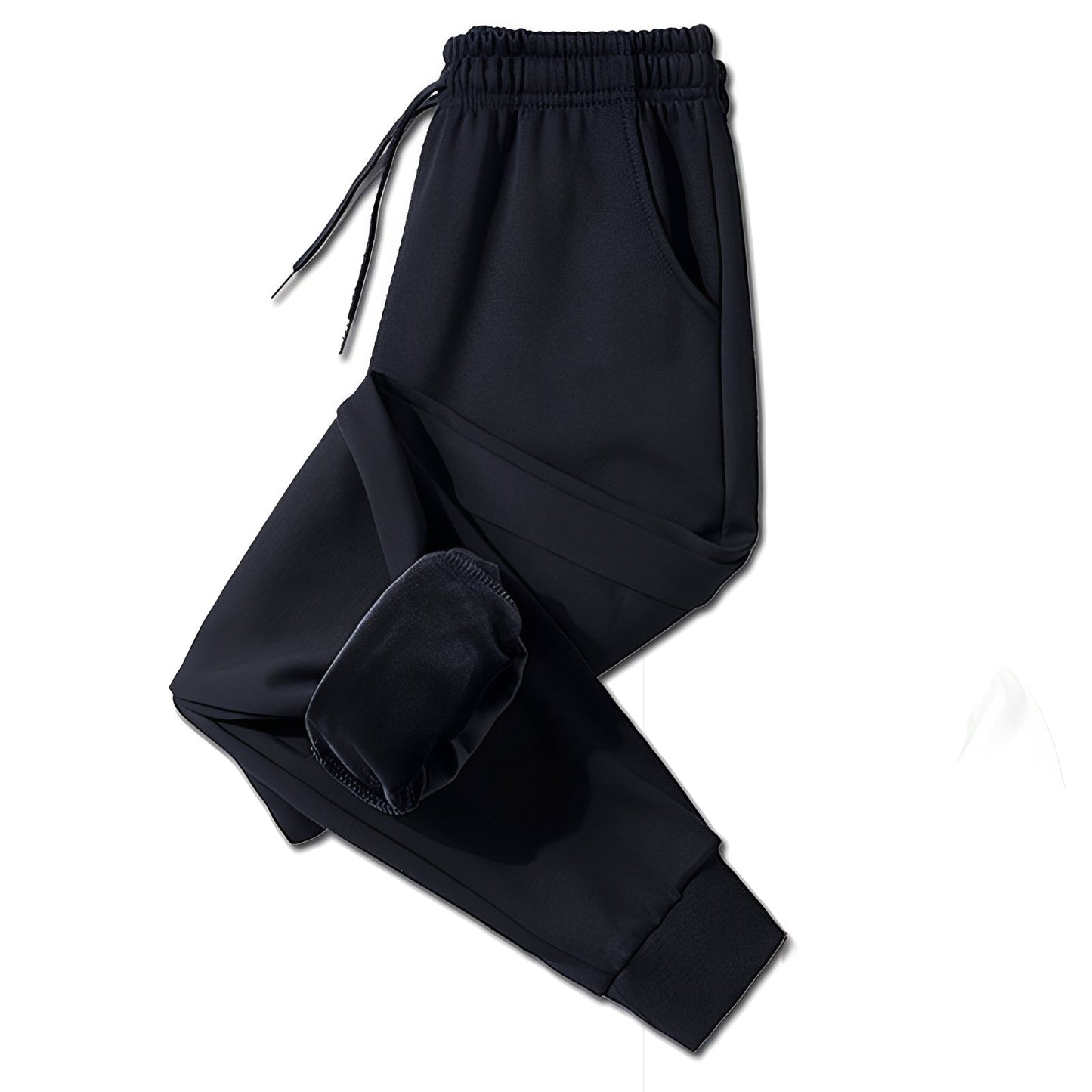 Pantaloni Uomo Termici Dritti Stile Casual