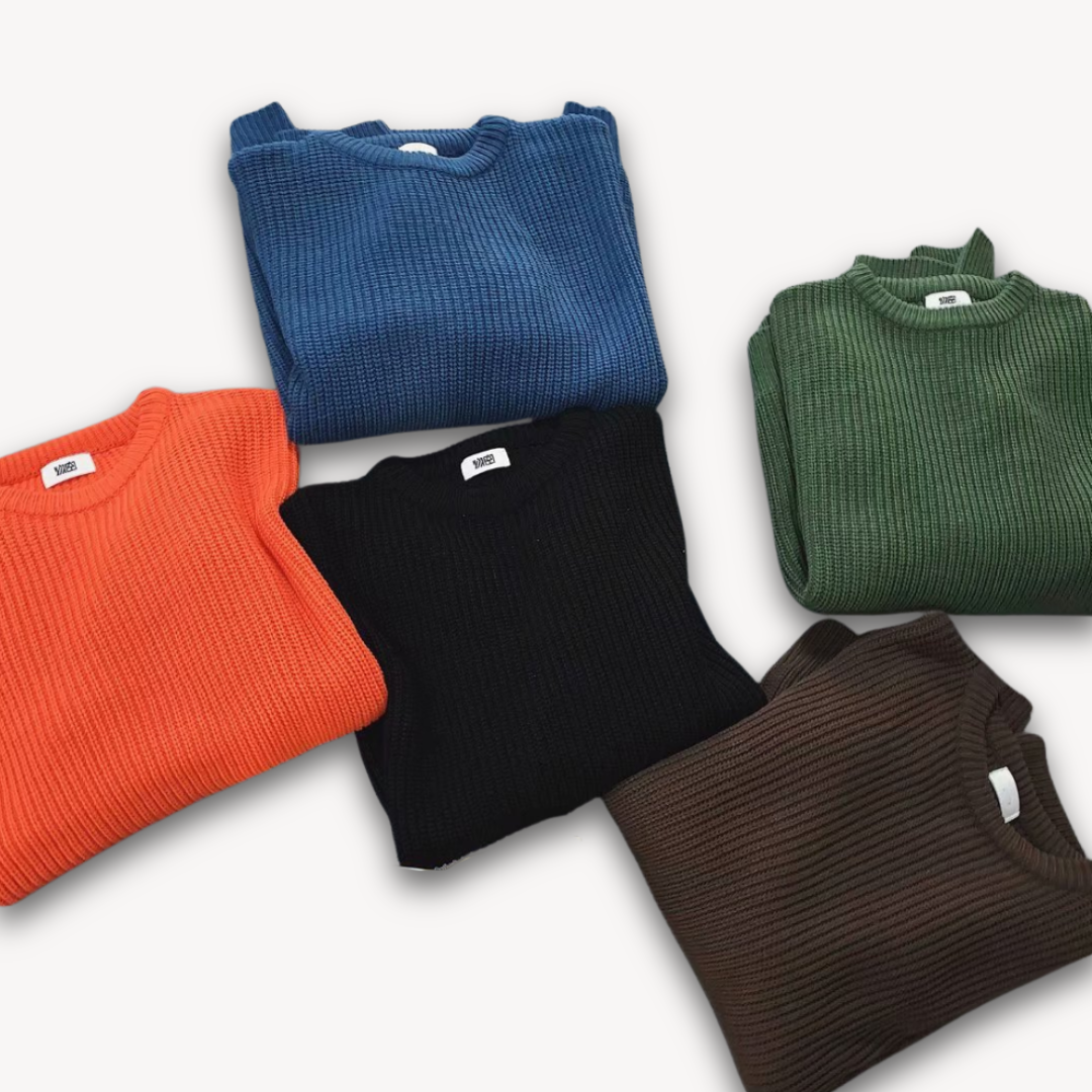 Maglione Oversize Uomo Girocollo Morbido