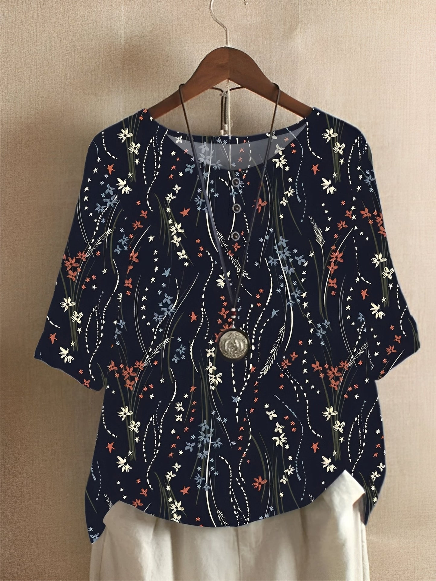 Donna Stile Casual Vestibilità Comoda