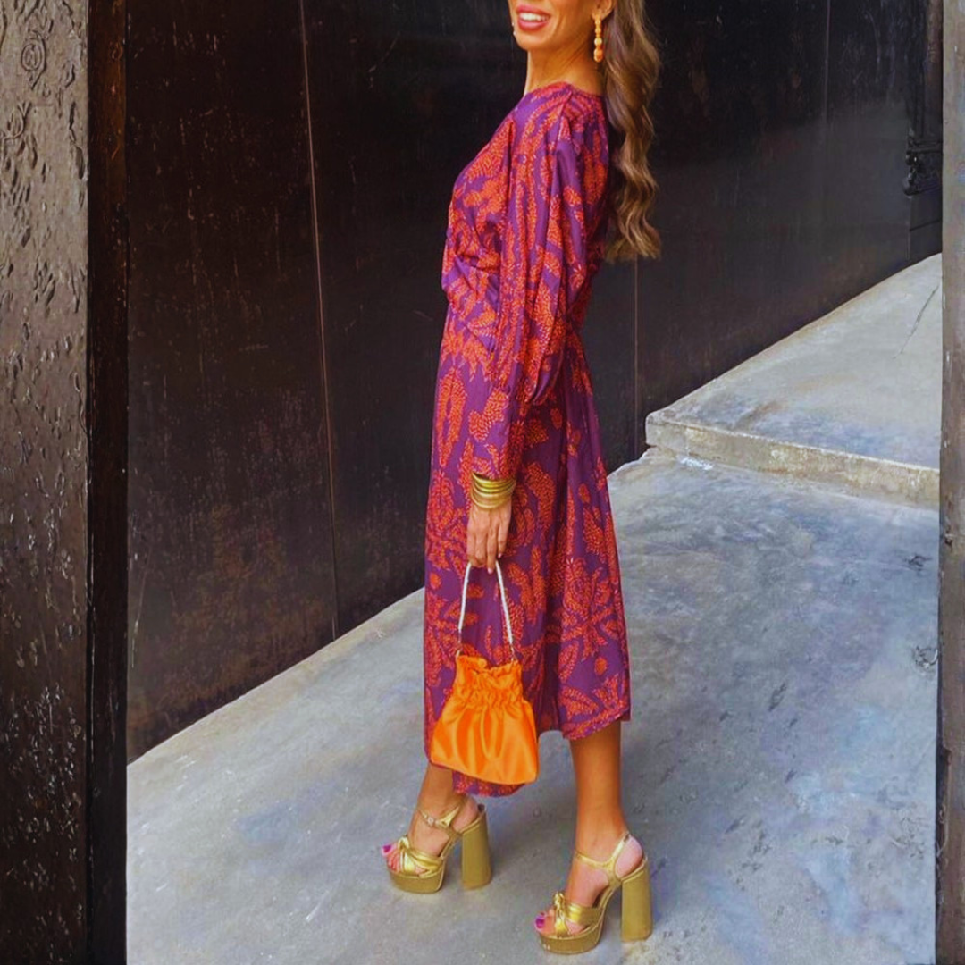Abito Maxidress Donna Linea A Cerimonia