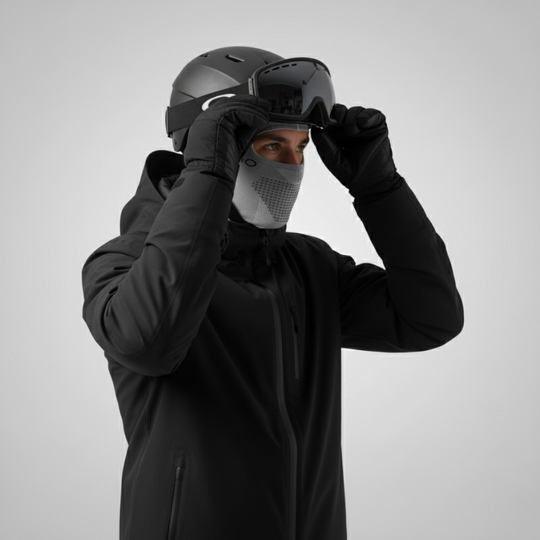 Berretto Uomo Balaclava in Tessuto Termico Invernale