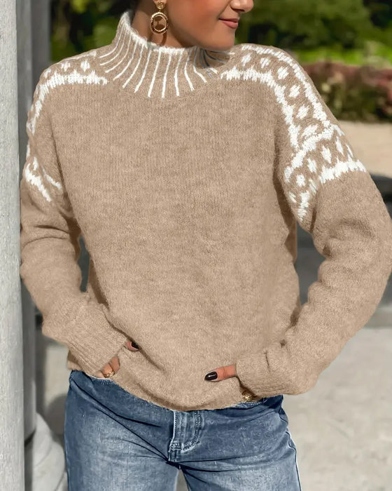 Maglione Donna in Maglia Morbido Regular Fit