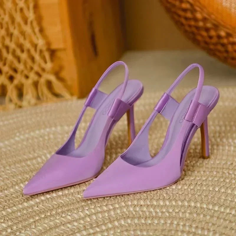 Décolleté Donna Slingback Punta Stretta