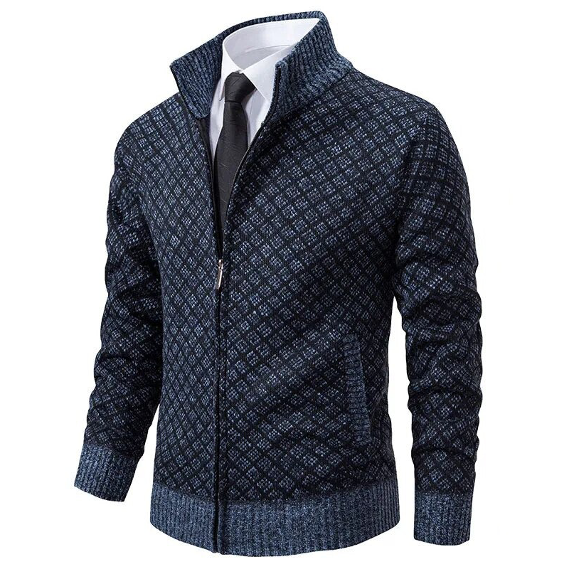 Maglione Uomo Lavorato a Maglia Design Classico Elegante