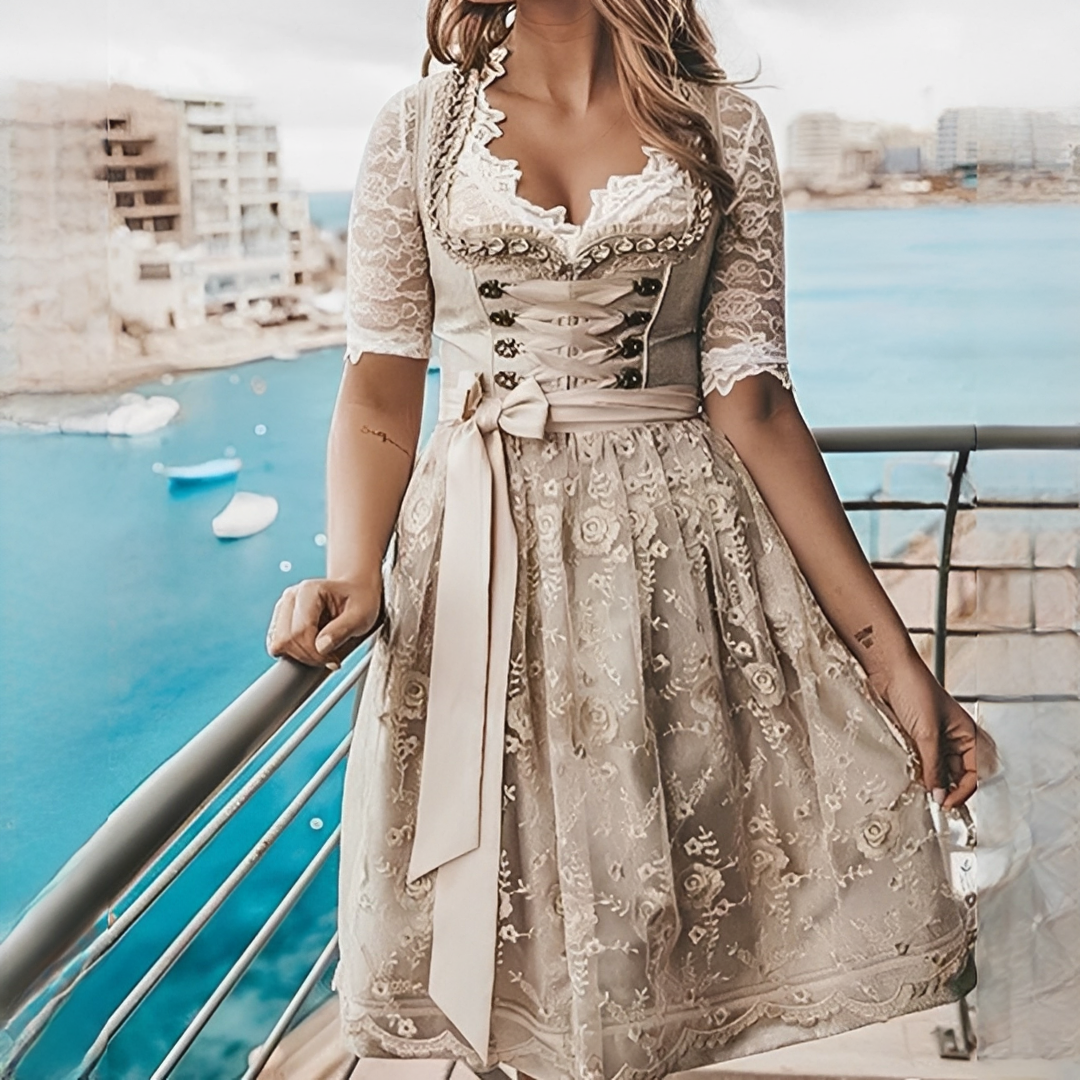 Abito Vintage Donna Stile Elegante