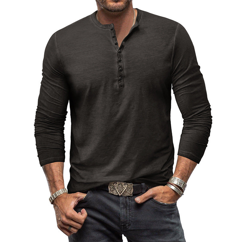 Camicia Uomo a Manica Lunga Stile Casual