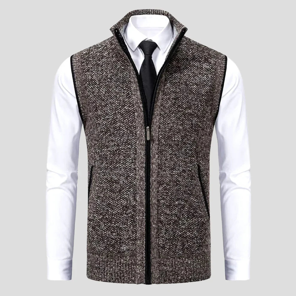 Gilet Uomo Classico Senza Maniche Autunno Inverno