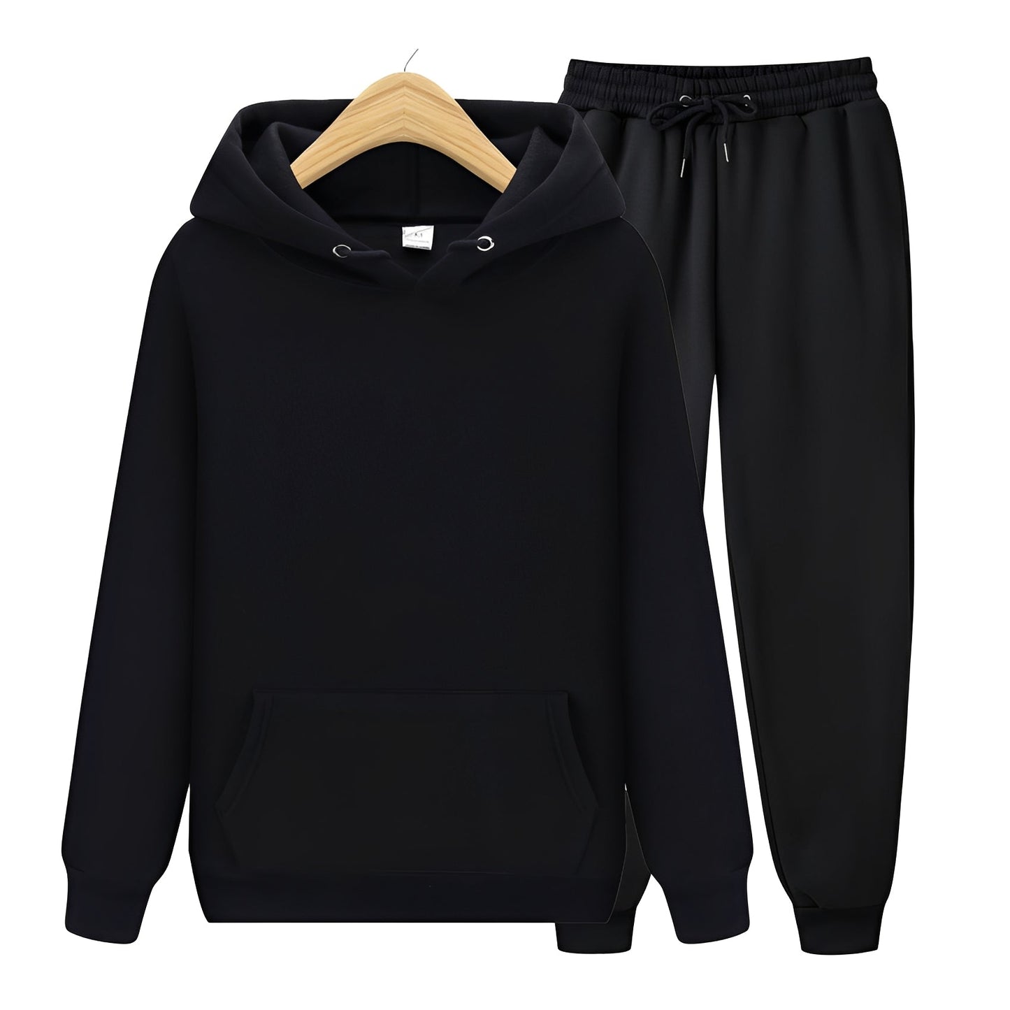 Completo Tuta Donna con Cappuccio Stile Casual