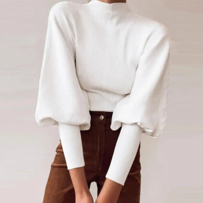Maglione Donna Manica Lunga Morbido Elegante