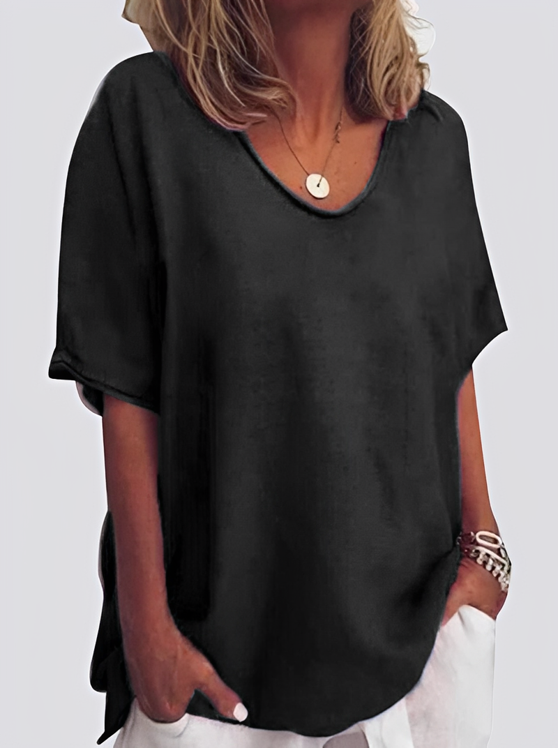 Blusa Donna Casual Vestibilità Ampia