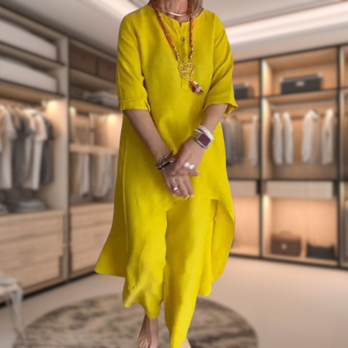 Completo Donna Taglio Oversize per Abbigliamento Casual