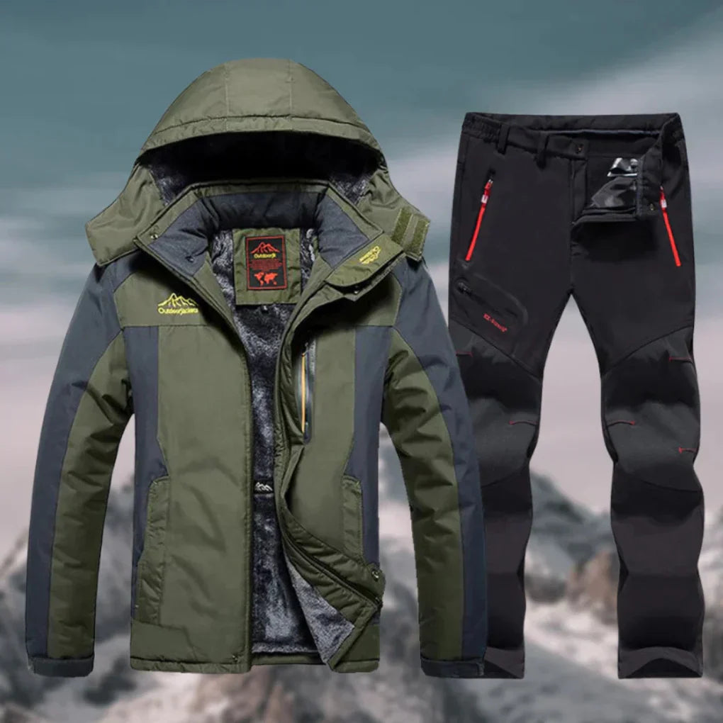 Set Invernale Uomo con Struttura Robusta Adatto a Climi Freddi