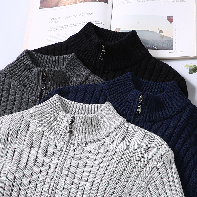 Cardigan Uomo in Cotone Maglia Comfort Regular