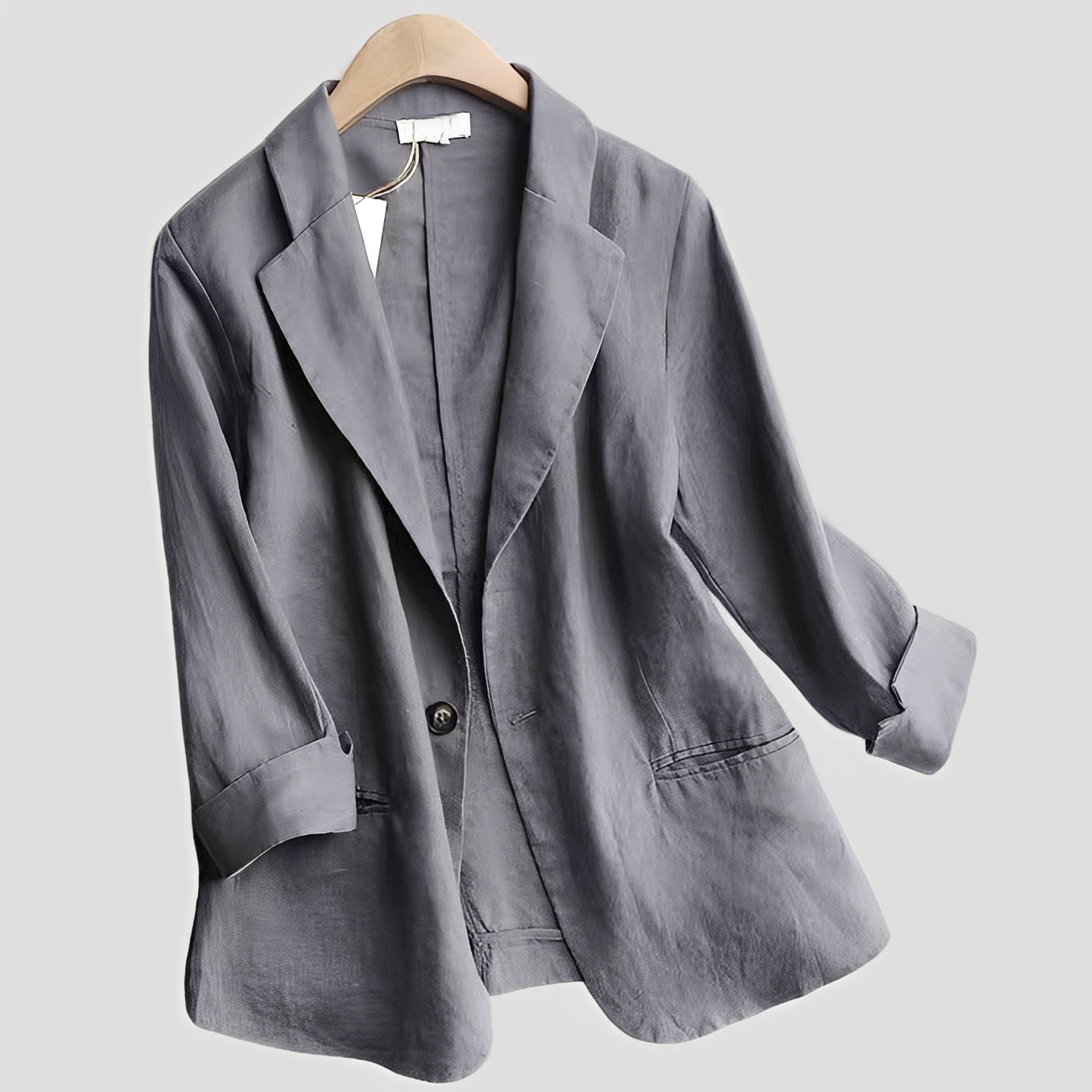 Blazer Donna Manica Trequarti Vestibilità Comoda