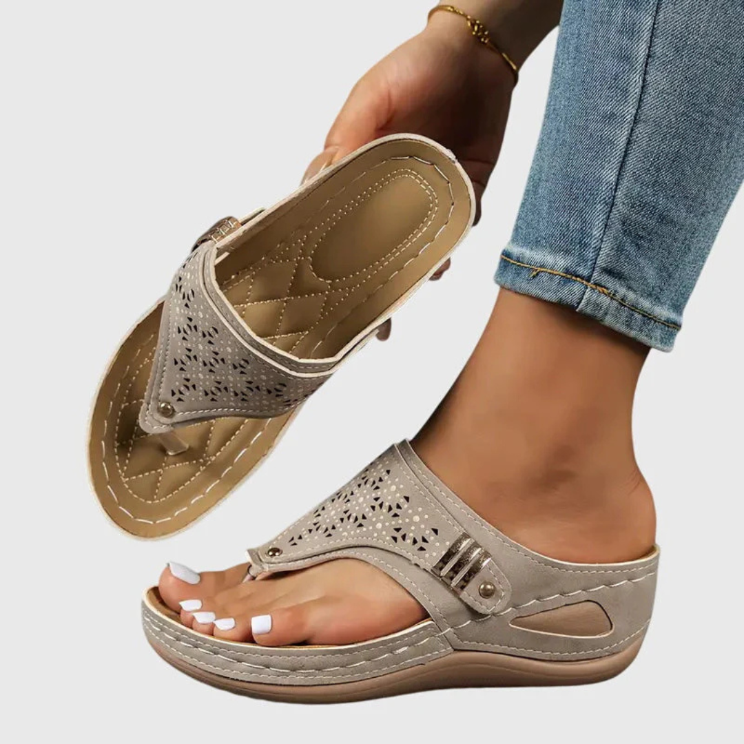 Sandali Donna Slip-On Suola Bassa