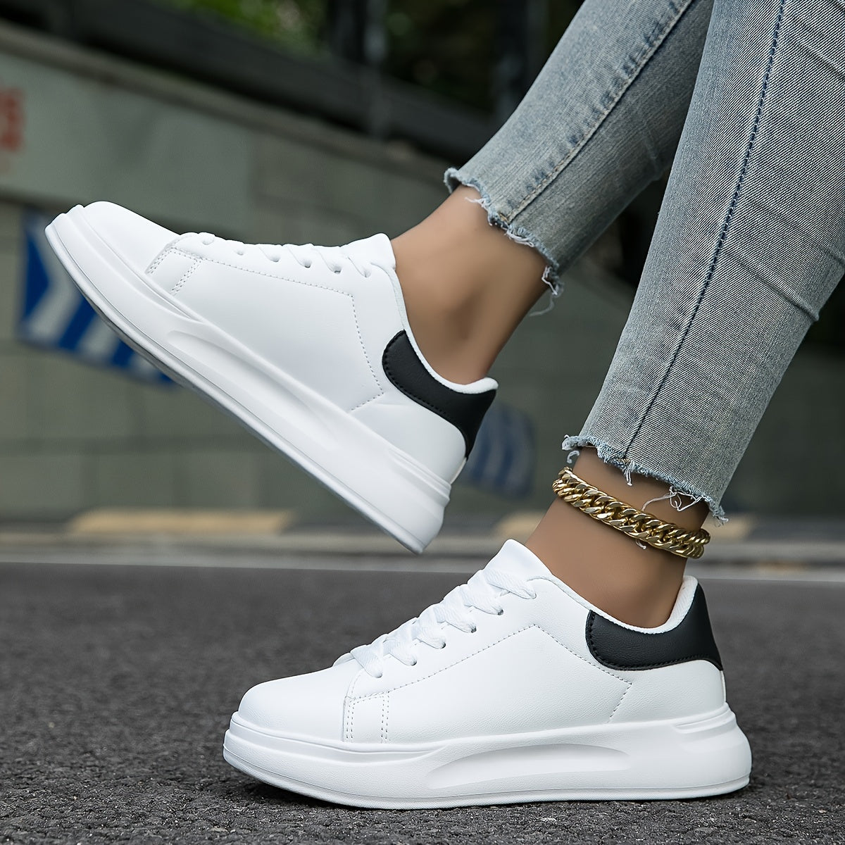 Sneaker Uomo Comode con Lacci