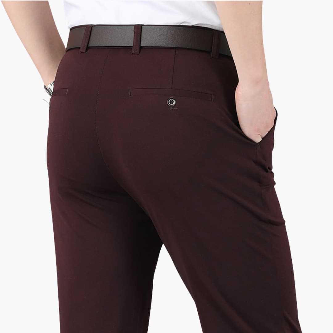Pantaloni Uomo Stretch Estivi Slim Fit