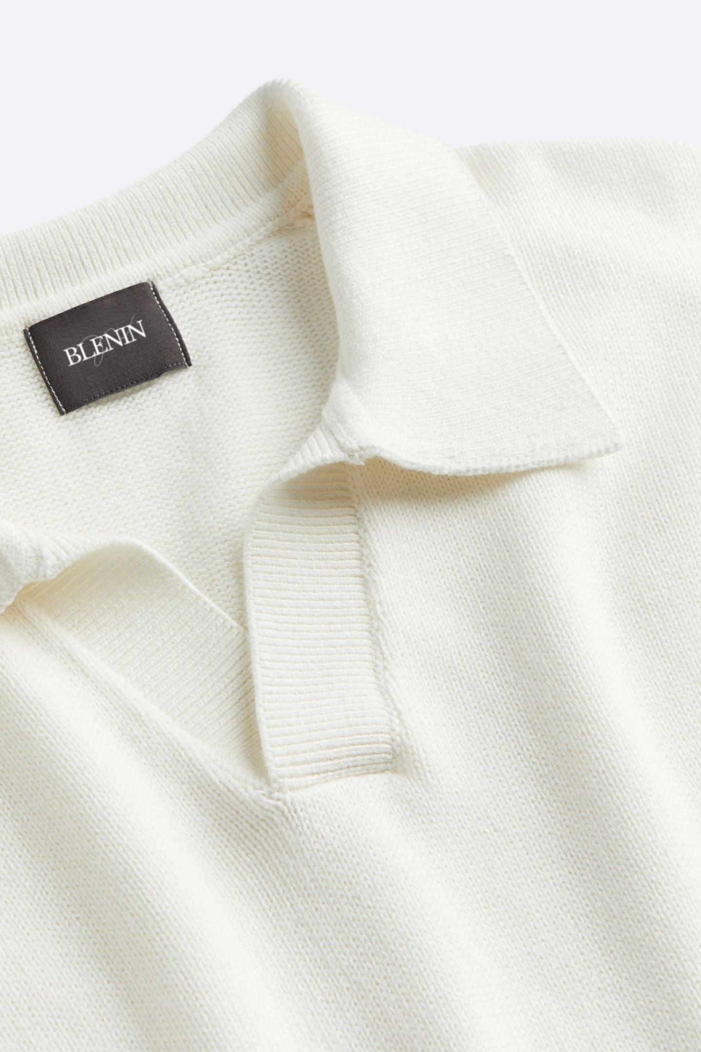 Maglione Uomo Collo Aperto Stile Elegante