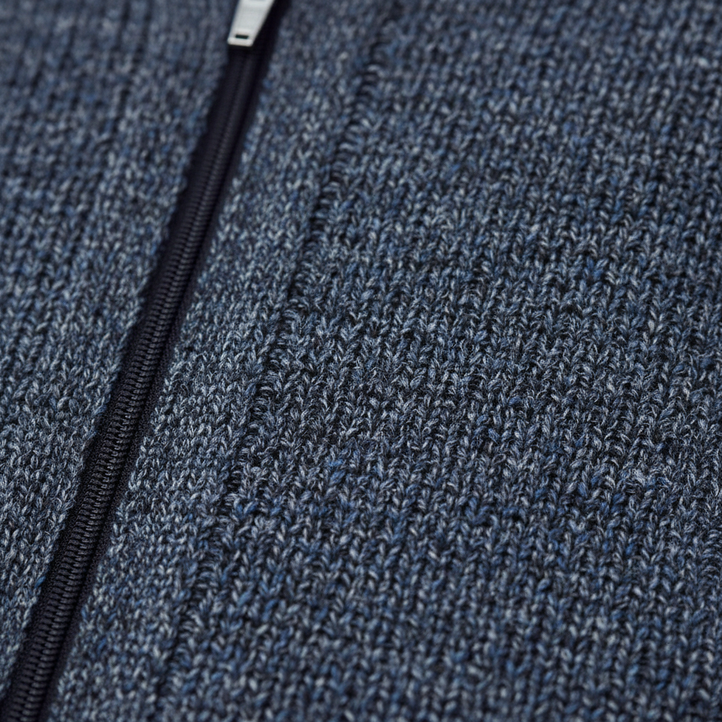 Gilet Uomo Maglia Strutturata Senza Maniche