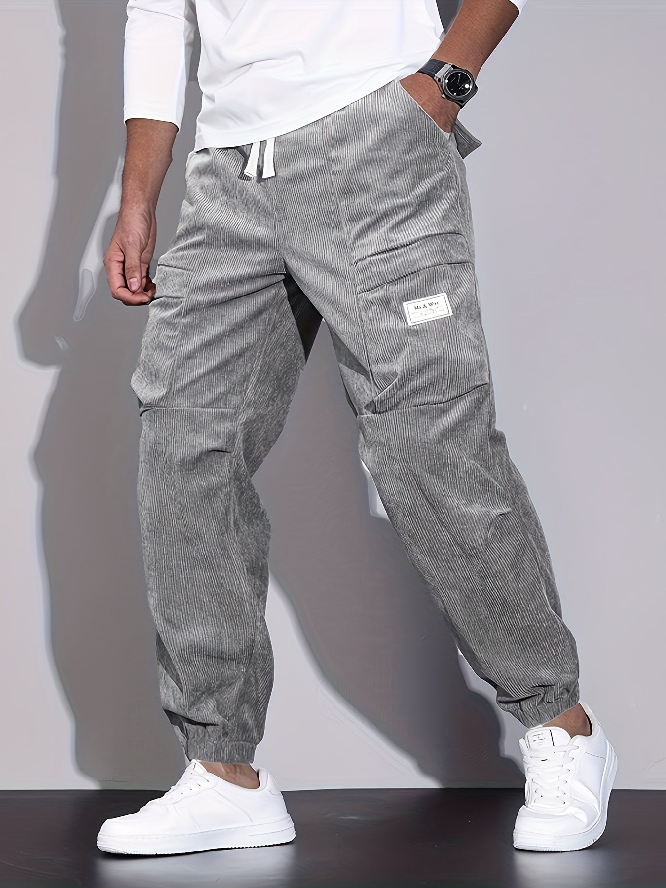 Pantaloni Donna in Cotone Vestibilità Comoda