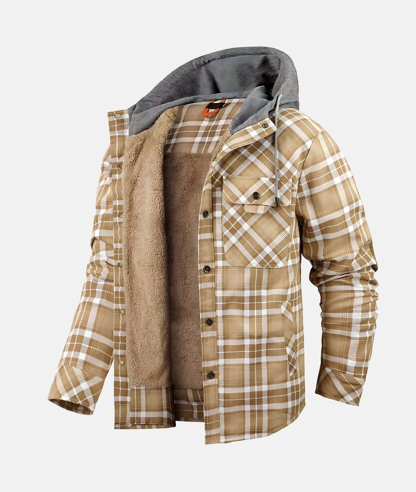 Giacca Uomo Flanella Casual Moderno Invernale