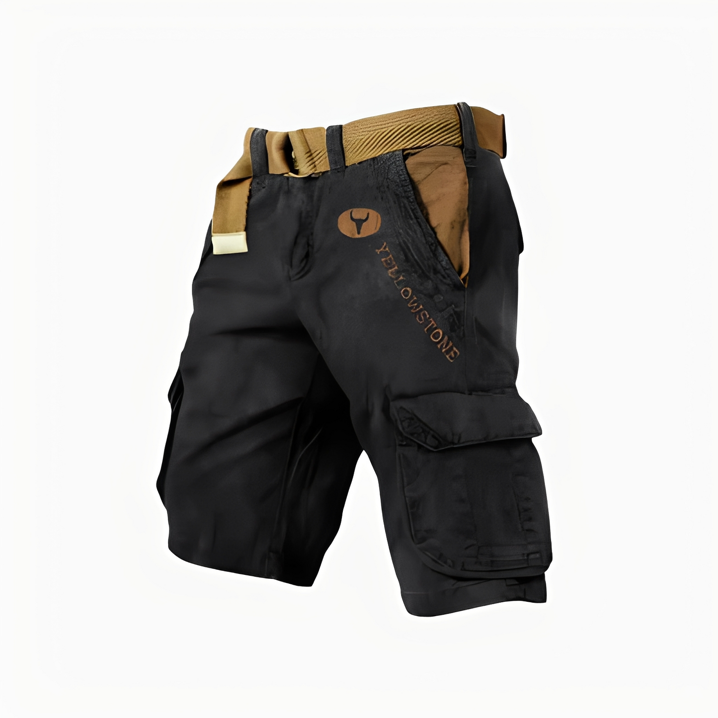 Bermuda Cargo Uomo Comodi Tasche Multiple