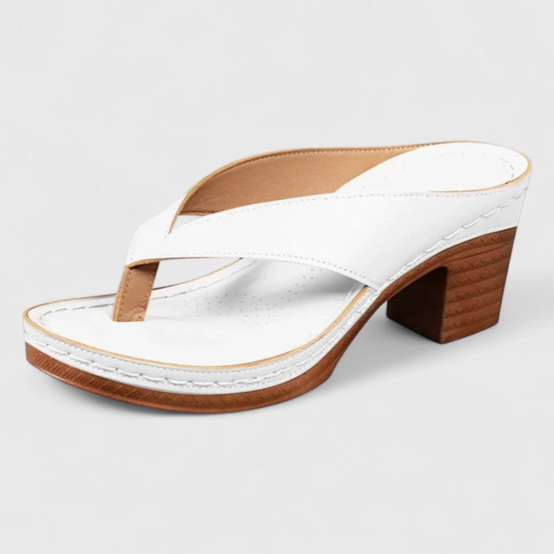 Sandali Donna Zehentrenner Tacco Chunky