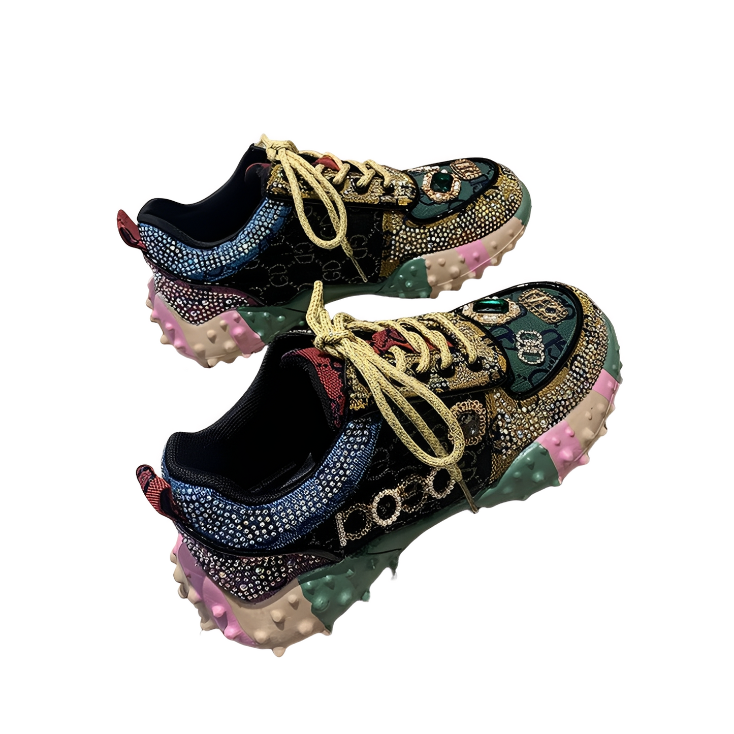 Scarpe Donna con Glitter Stile Elegante