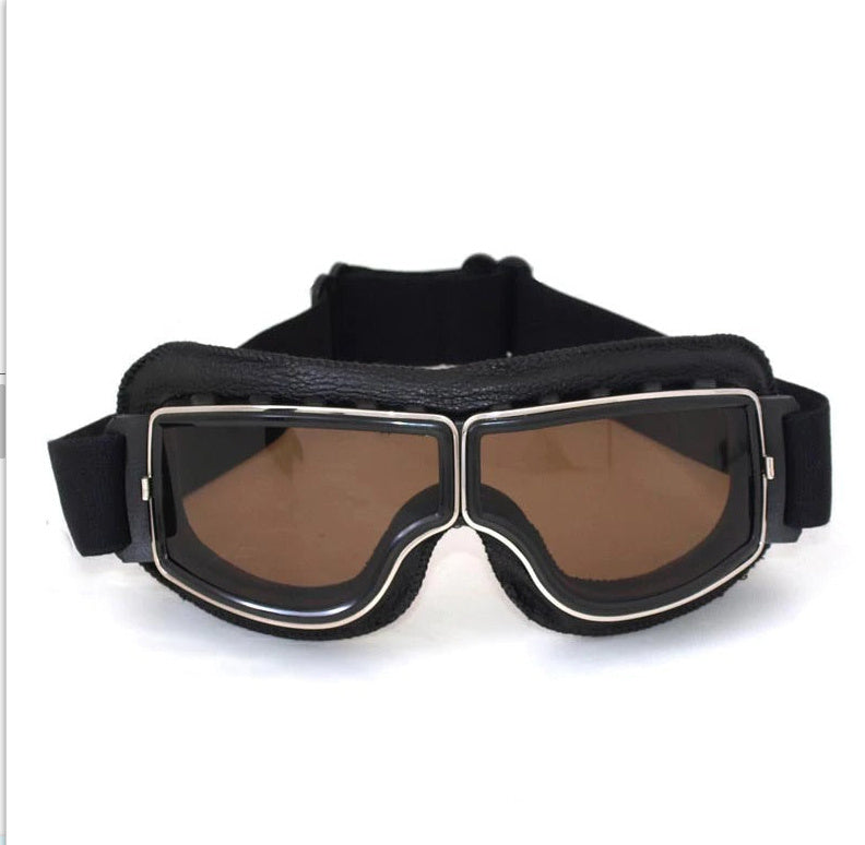 Occhiali Vintage Uomo da Moto Lenti Polarizzate