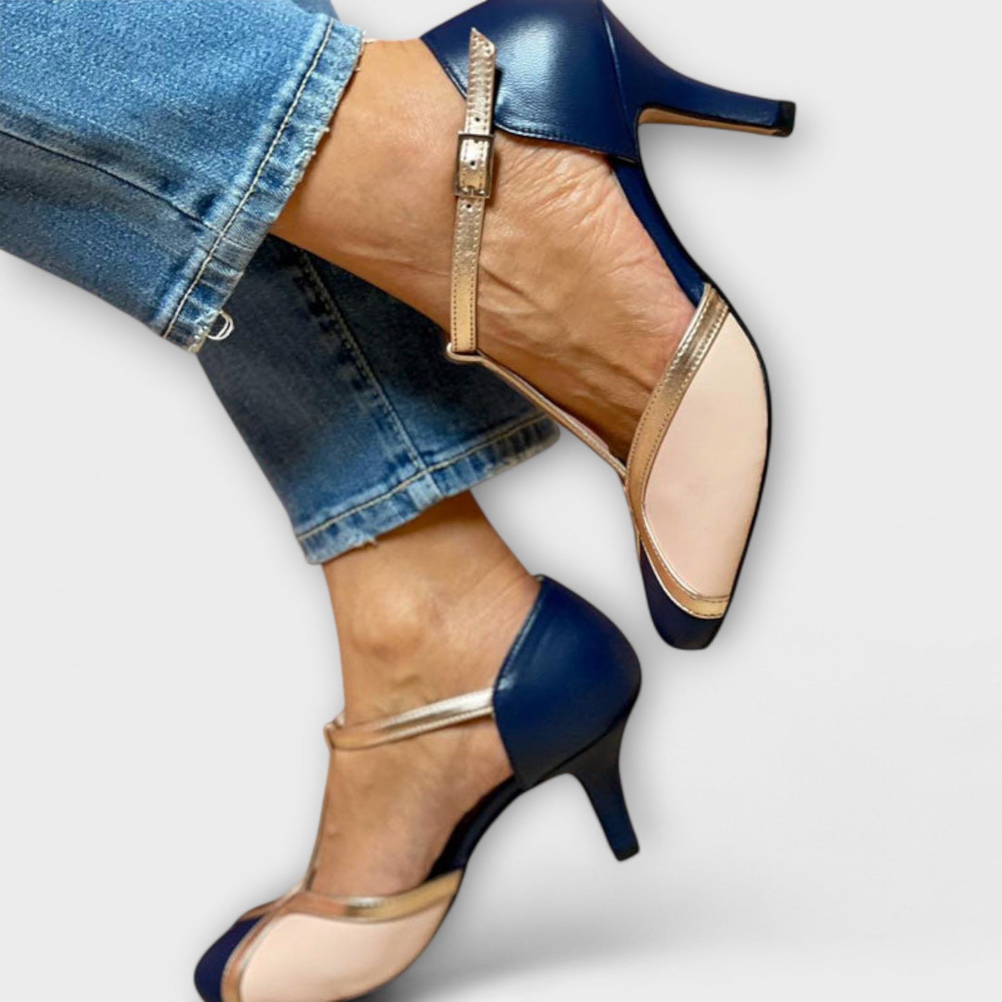 Sandali Donna con Doppio T-Riemen Eleganti