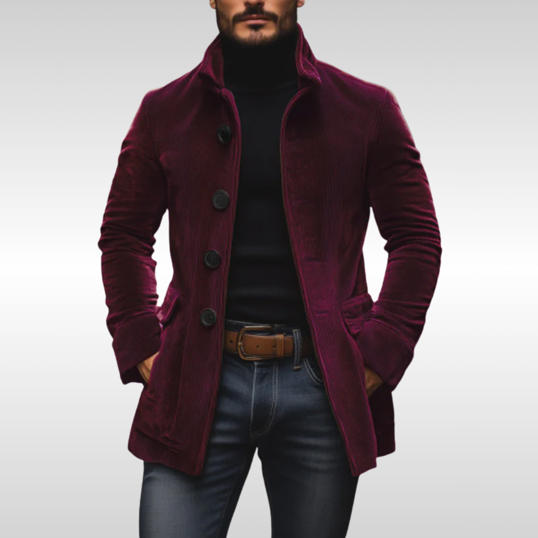 Giacca Uomo in Velluto a Coste Regular Fit
