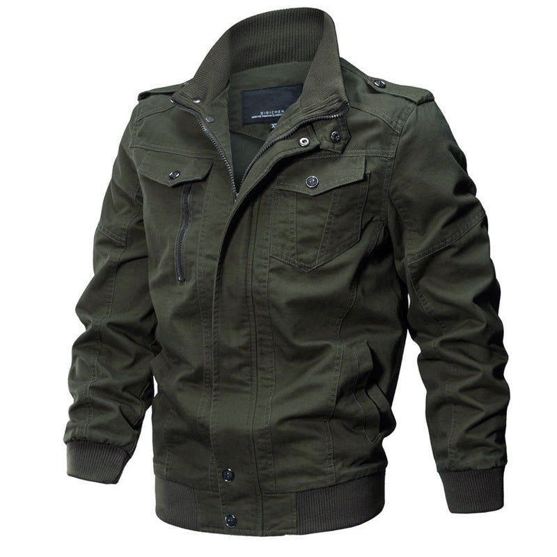 Giacca Bomber Uomo con Fodera in Pile