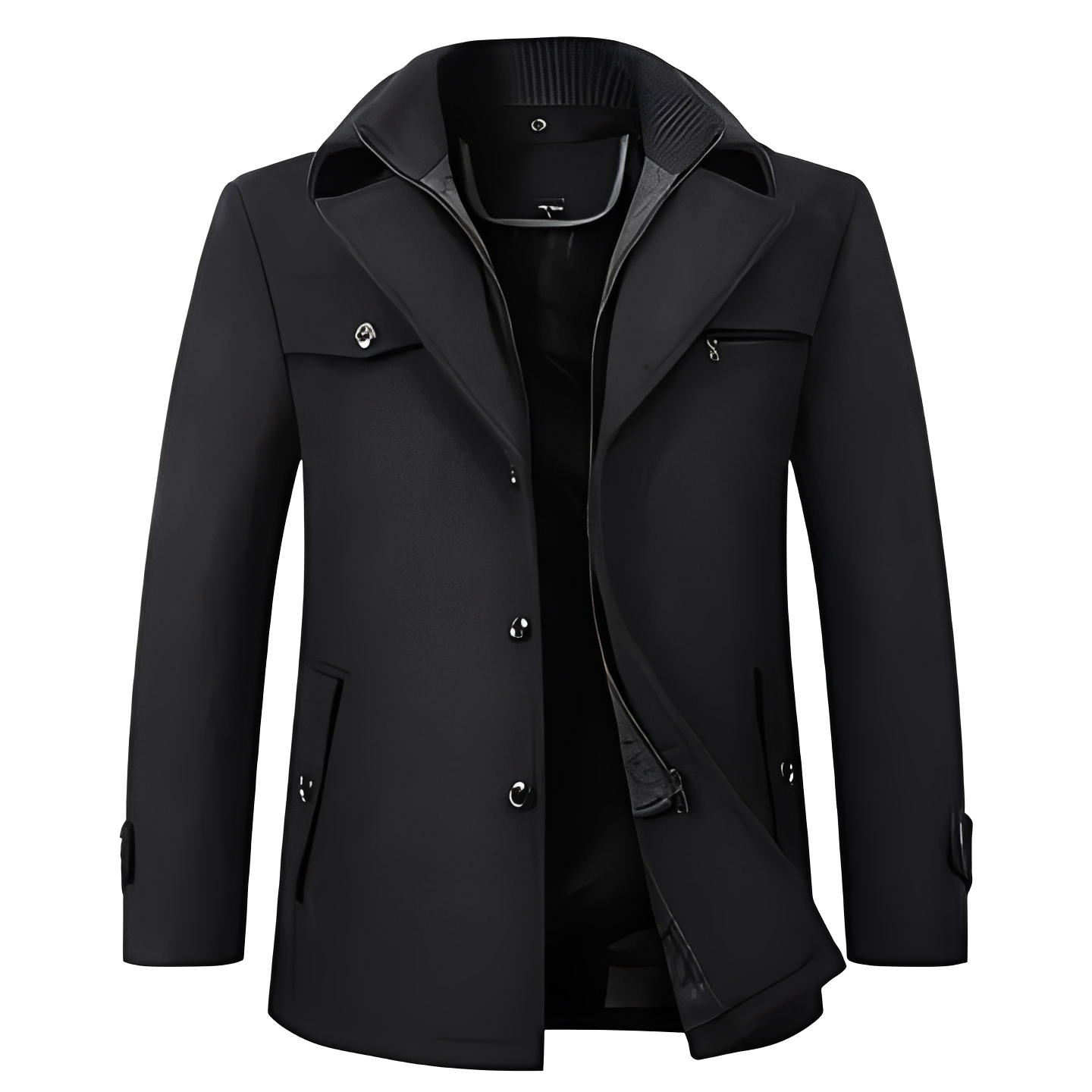 Cappotto Uomo in Lana Caldo Invernale