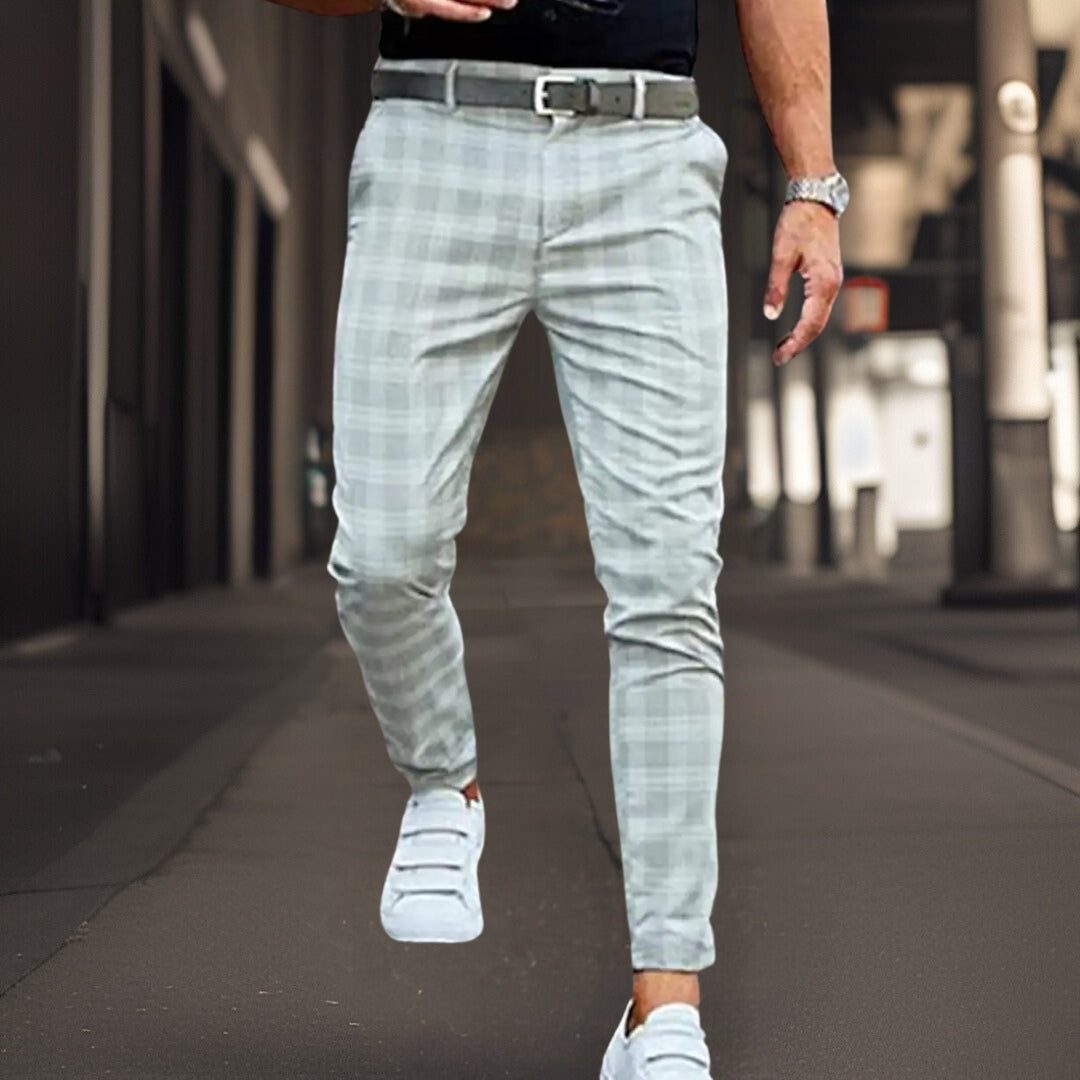 Pantaloni Chino Uomo Tasche Multiple Comfortevoli