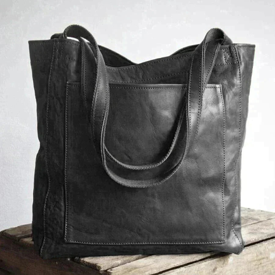 Borsa a mano elegante da donna in morbida pelle funzionale 5