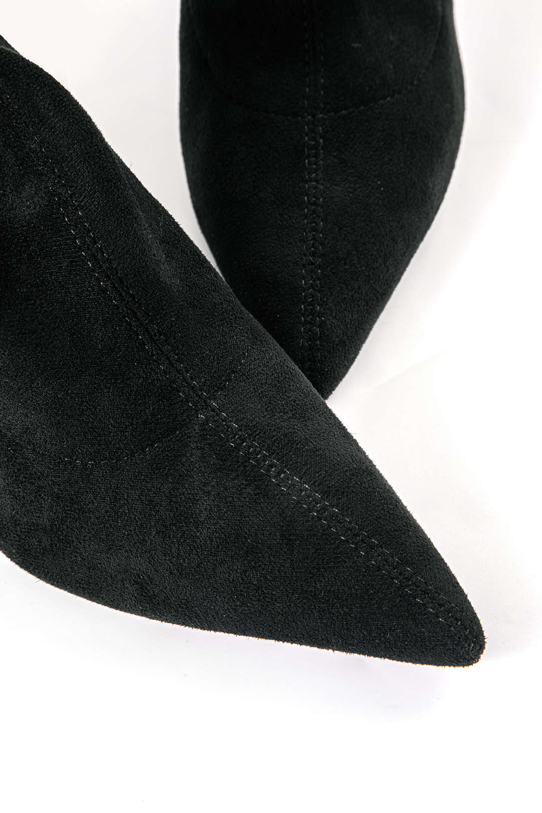 Stivali Donna Overknee in Pelle Scamosciata Stile Elegante