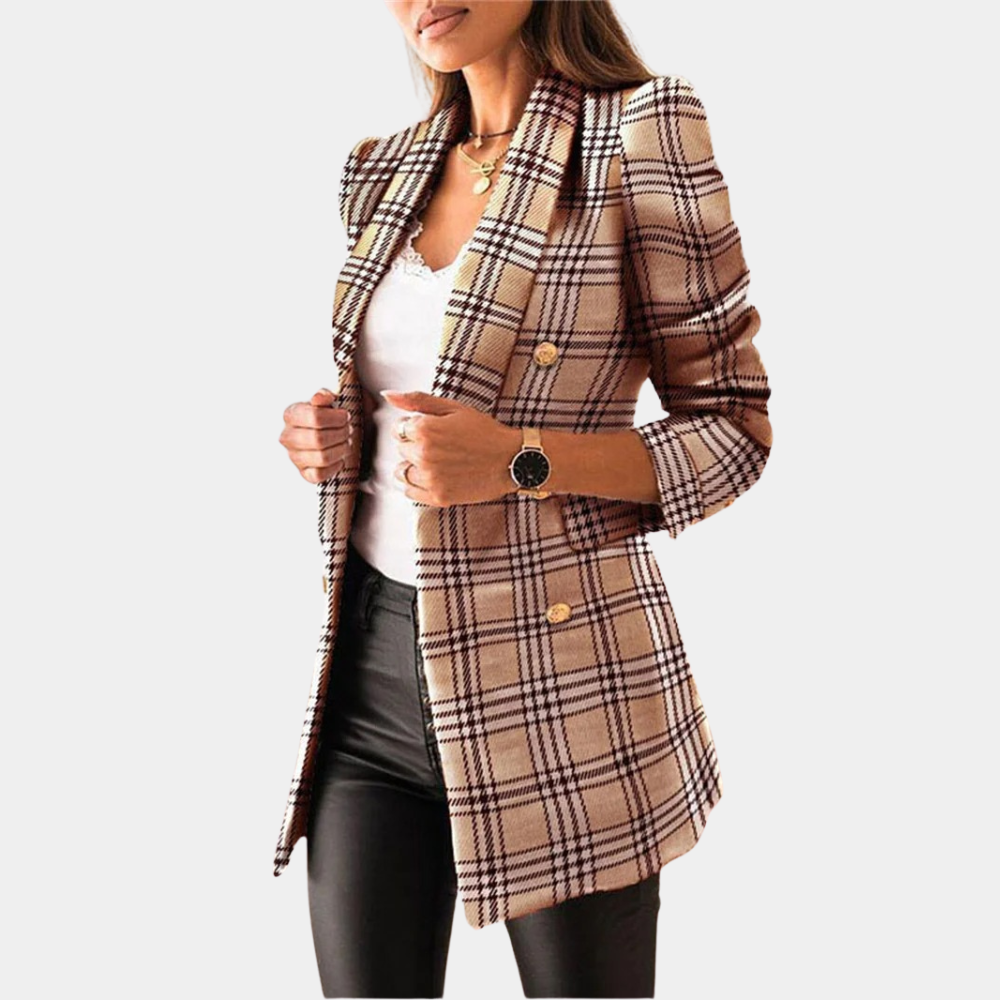 Blazer Donna Elegante Vestibilità Classica Stagionale