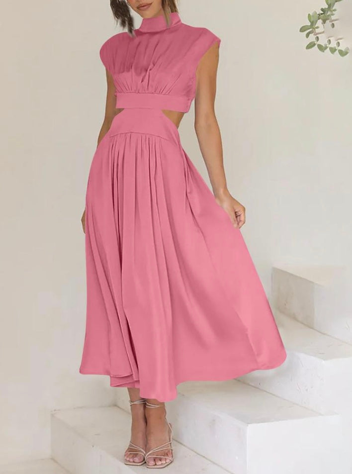 Abito Maxi Donna con Spacchi Laterali