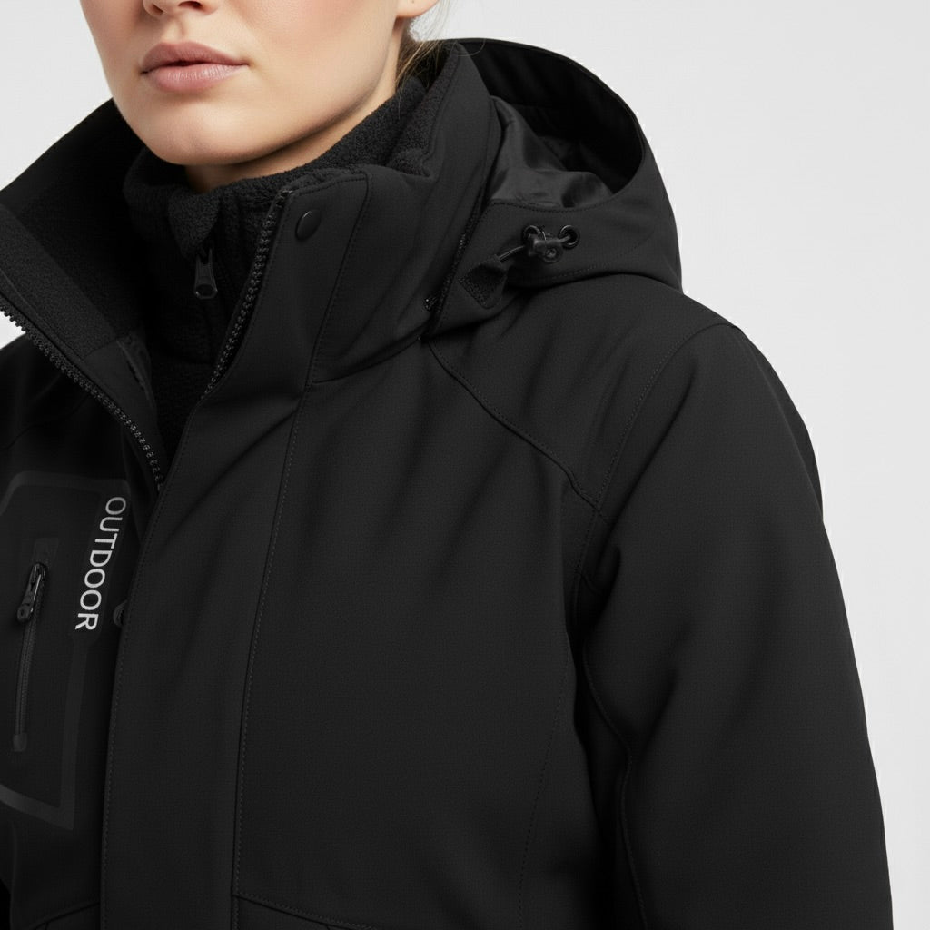 Completo Sci Donna Giacca e Pantaloni Impermeabili Slim