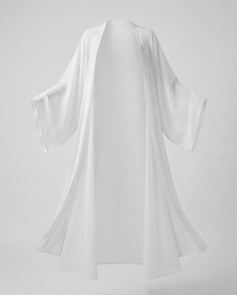 Cardigan Kimono Donna in Chiffon Leggero