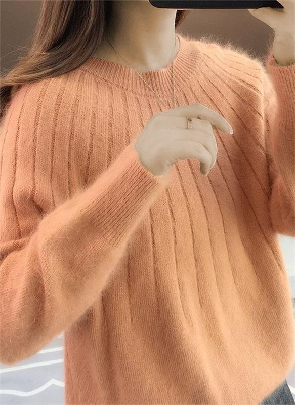 Maglione Donna Elegante Manica Corta