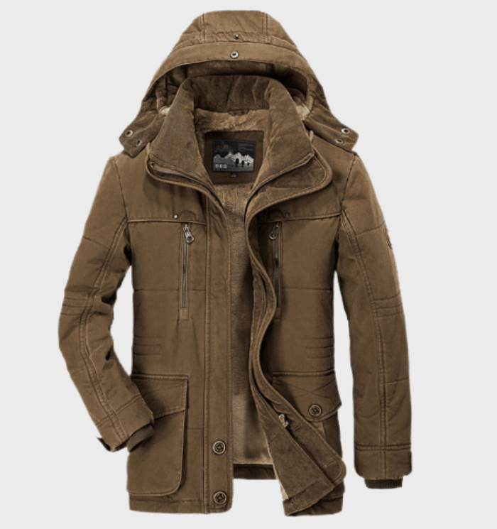 Giacca Invernale Uomo con Cappuccio per Clima Freddo