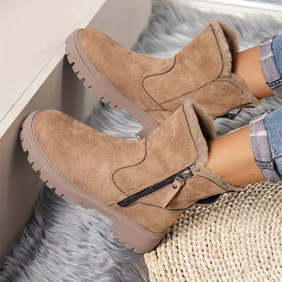 Stivali Donna Moda Casual Comodi per Uso Quotidiano