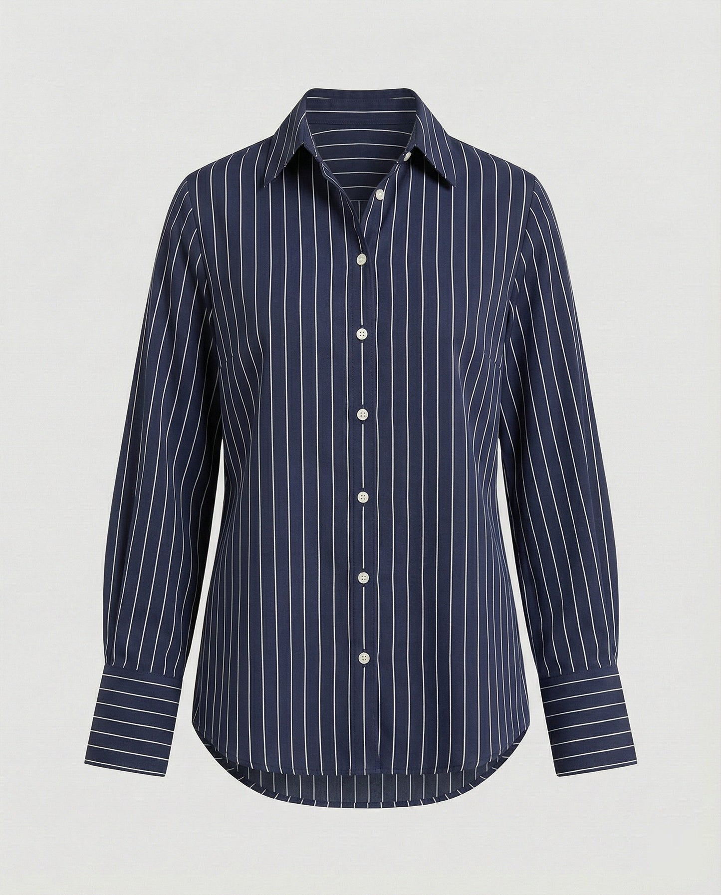 Blusa Donna Elegante a Righe Taglio Moderno