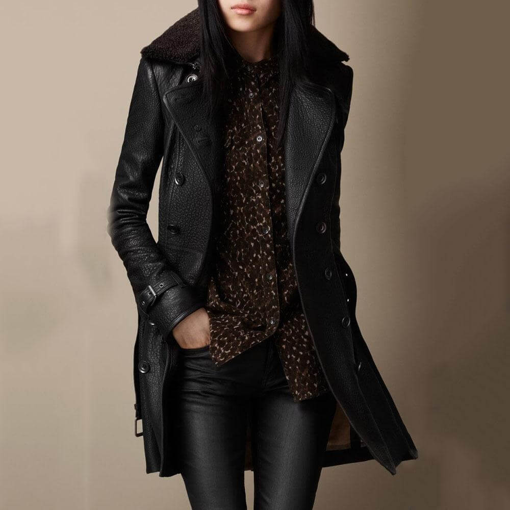 Giacca Invernale Donna Lunga Elegante - Brentozzi