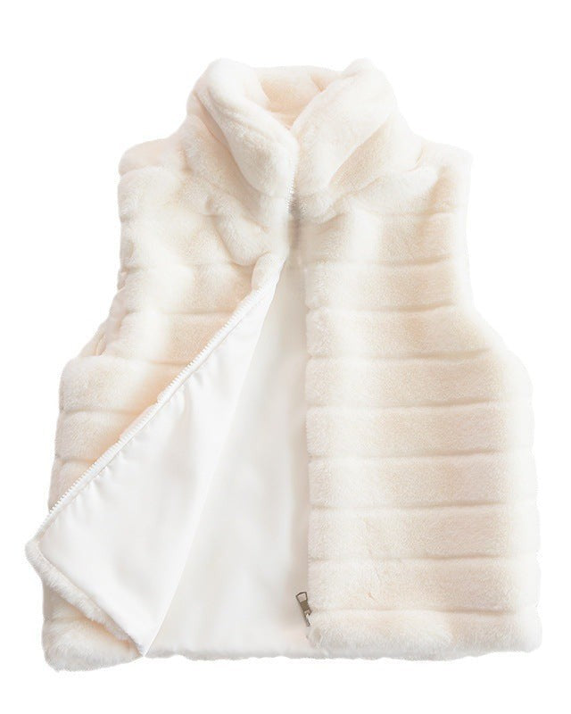 Gilet Donna in Ecopelliccia Imbottito